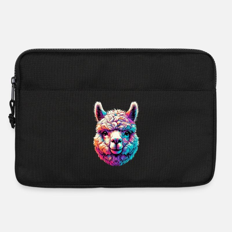 Alpaka - Laptoptasche 13" - Schwarz
