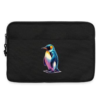 Pingouin - Sacoche pour ordinateur portable 13 pouces - noir - Devant