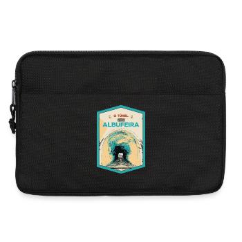 Illustration of the Tunnel to Albufeira Beach - Laptop bag 13" - black - Front