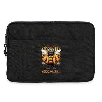 Zombie Bee - Laptop bag 13" - black - Front