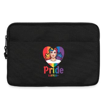 LGBT Stolz - Laptoptasche 13" - Schwarz - Vorne