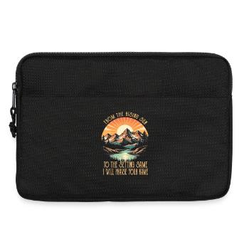 From The Risings Sun To The Setting Same Classic M - Laptop bag 13" - black - Front