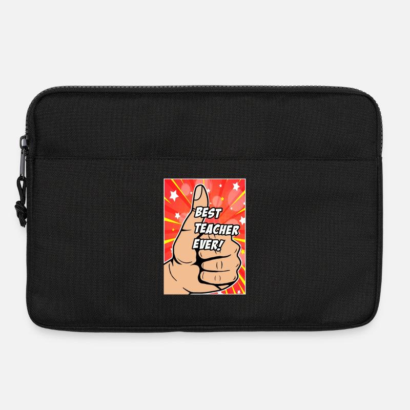 Bester Lehrer aller Zeiten - Laptoptasche 13" - Schwarz