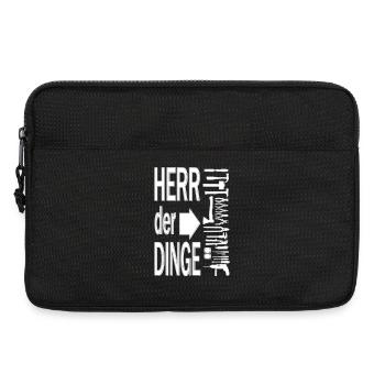 Seigneur des choses sur les outils - Sacoche pour ordinateur portable 13 pouces - noir - Devant