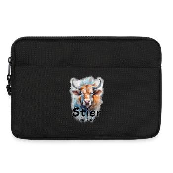 Taurus (me) not so (on) - Laptop bag 13" - black - Front
