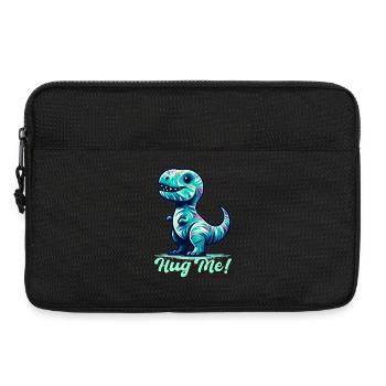 T-Rex Hug Me Hug Gift - Laptop bag 13" - black - Front