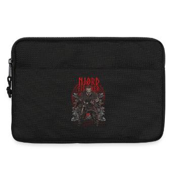 Njørd Fisker - Viking - red - Laptoptasche 13" - Schwarz - Vorne