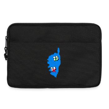 Corsica Region - Laptop bag 13" - black - Front