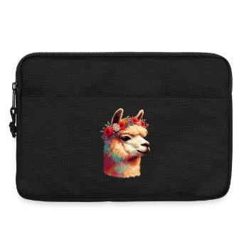Alpaka - Laptoptasche 13" - Schwarz - Vorne