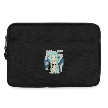 Blue - Laptoptasche 13" - Schwarz - Vorne