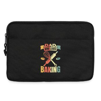 Père boulanger - Sacoche pour ordinateur portable 13 pouces - noir - Devant