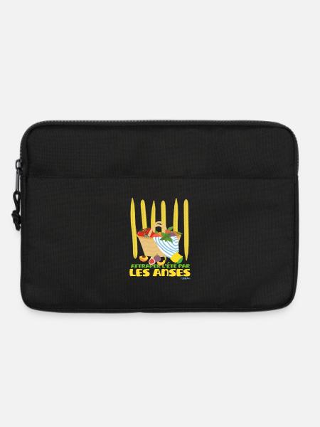 Den Sommer mit den Griffen des Korbes einfangen - Laptoptasche 13" - Schwarz