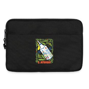Huile d'olive au Beurre Salé Toulon - Sacoche pour ordinateur portable 13 pouces - noir - Devant