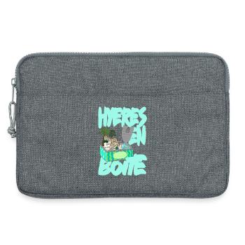 Hyères in a club - Laptop bag 13" - heather grey - Front