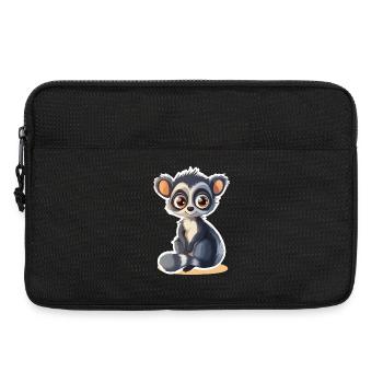 lemur - Laptop bag 13" - black - Front