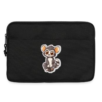 lemur - Laptop bag 13" - black - Front