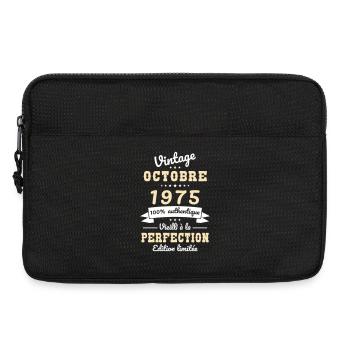 50. Jahrestag – Vintage – Oktober 1975 - Laptoptasche 13" - Schwarz - Vorne