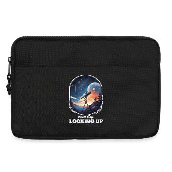 Astronaut and Space Positive and Motivating Message - Laptop bag 13" - black - Front