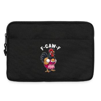 F-CAW-F Crow Drôle de dicton d’Halloween - Sacoche pour ordinateur portable 13 pouces - noir - Devant