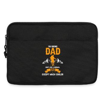 Cool Hiking Dad Outdoor Mountain Explorer - Laptoptasche 13" - Schwarz - Vorne