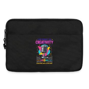 The power of creativity - Laptop bag 13" - black - Front