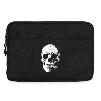 Totenkopf / Skull - Laptop bag 13" - black - Front