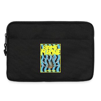 Marine mist and sardine fan - Laptop bag 13" - black - Front