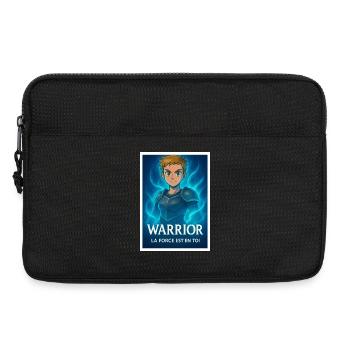 Blue Aura Warrior - Laptop bag 13" - black - Front