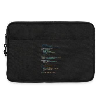 Programmeur Humour - Développeur Logique et Technologie - Sacoche pour ordinateur portable 13 pouces - noir - Devant