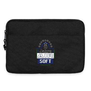10 Years Airsoft Anniversary Airsoft Player Jubi - Laptop bag 13" - black - Front