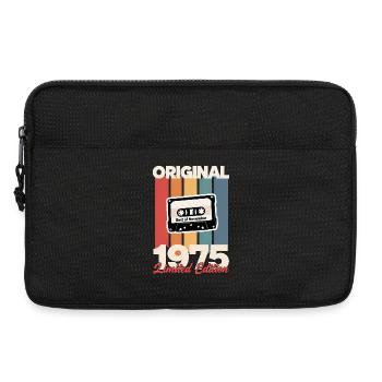 Novembre 1975 Cassette 50 Ans Homme Femme Cadeau - Sacoche pour ordinateur portable 13 pouces - noir - Devant