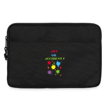 Art or accident? - Laptop bag 13" - black - Front
