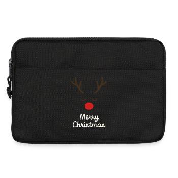 Hirsch Rudolph Joyeux Noël - Sacoche pour ordinateur portable 13 pouces - noir - Devant