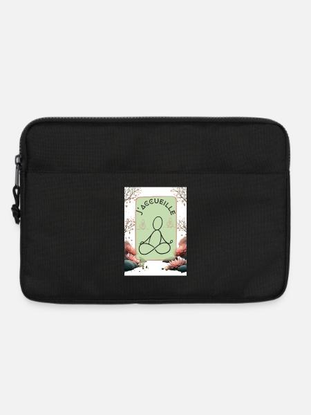 Begrüßungsflöte - Laptoptasche 13" - Schwarz
