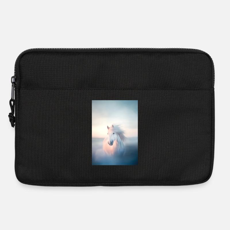 Pferd - Laptoptasche 13" - Schwarz