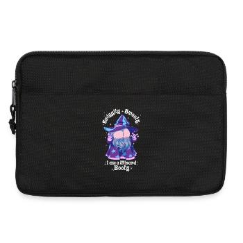 Wizard Booty Butttober - Laptoptasche 13" - Schwarz - Vorne