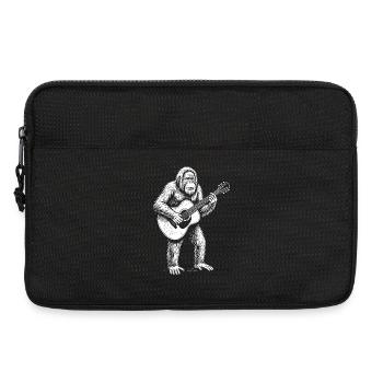Orang-Utan Gitarren-Serenade - Laptoptasche 13" - Schwarz - Vorne