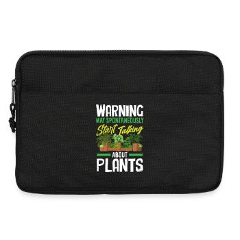 Cadeaux pour les jardins et les amoureux des plantes - Sacoche pour ordinateur portable 13 pouces - noir - Devant