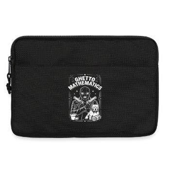 Mathématiques du ghetto - Sacoche pour ordinateur portable 13 pouces - noir - Devant