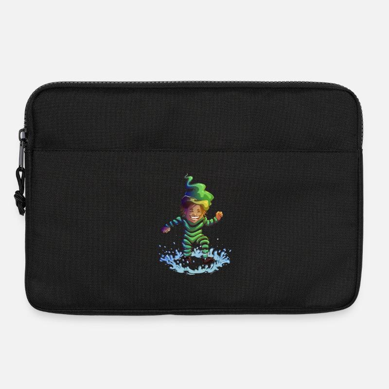 Bespritzen - Laptoptasche 13" - Schwarz