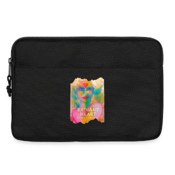 Radiant Heart - Laptoptasche 13" - Schwarz - Vorne