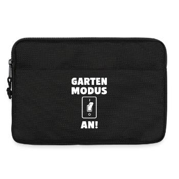 Garten Modus an! - Laptoptasche 13" - Schwarz - Vorne