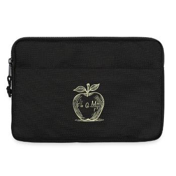 Gravity Apple: Physische Zeichnung - Laptoptasche 13" - Schwarz - Vorne