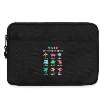 Mathe hält dich im Gleichgewicht - Laptoptasche 13" - Schwarz - Vorne