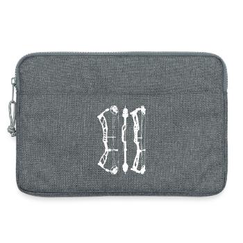 EliteBasin_PlanW - Laptop bag 13" - heather grey - Front