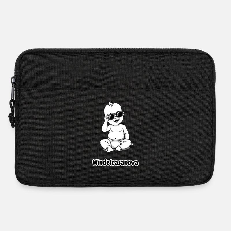 Diaper Casanova - Laptop bag 13" - black