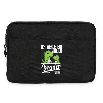 Big Brother 2026 Dino Pregnancy Baby - Laptop bag 13" - black - Front