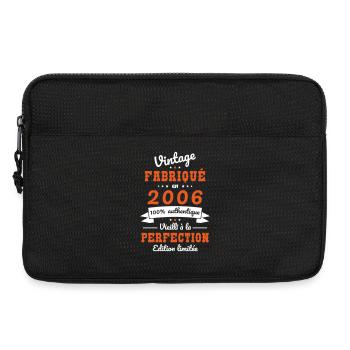 2006 – Vintage – Aged to perfection - Laptop bag 13" - black - Front