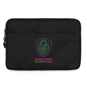 Shield 0xSecure Cyber Penetration Tester - Laptop bag 13" - black - Front