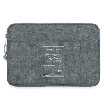 Plan du billard breveté - Sacoche pour ordinateur portable 13 pouces - gris chiné - Devant